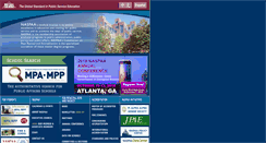 Desktop Screenshot of naspaa.org